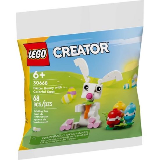 Lego Creator Easter Bunny with Colorful Eggs