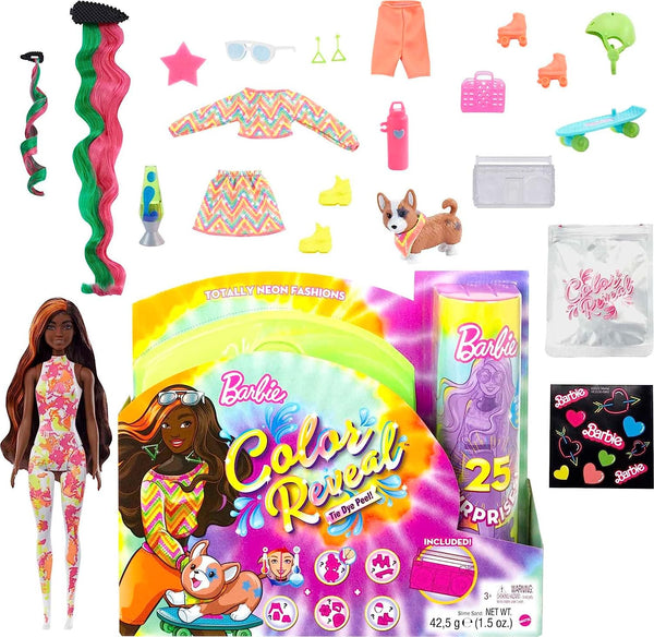 Barbie colour reveal slumber party online fun