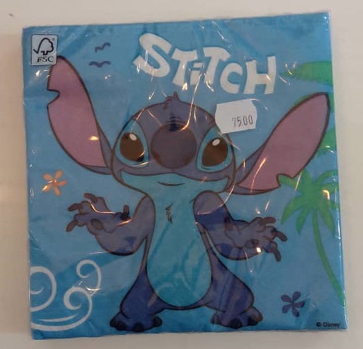 Stitch & Angel Napkins 20pc
