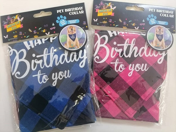 Pet Birthday Collar