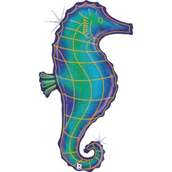 Foil Balloon SS Seahorse