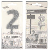 Cake Topper No.2 Silver