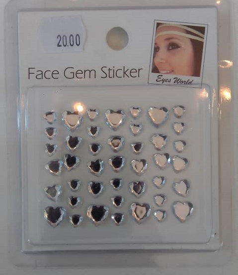 Face Gem Stickers