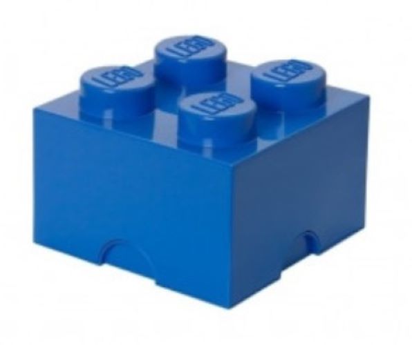 LEGO Storage Brick 4 (25cm) Blue