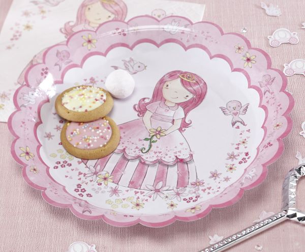 Princess Party Plates (8)