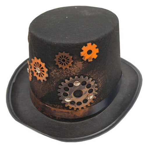 Steampunk - Top Hat with Gears