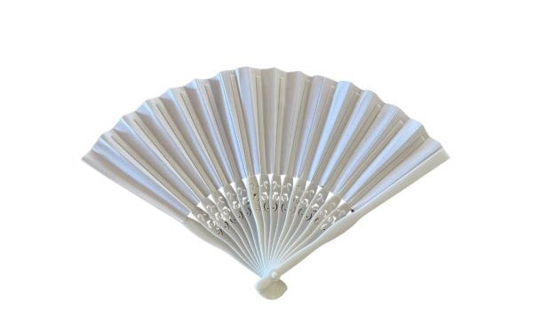 Fan White Plastic Paper