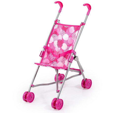 Buggy Dolls Pram Pink 55cm Tall