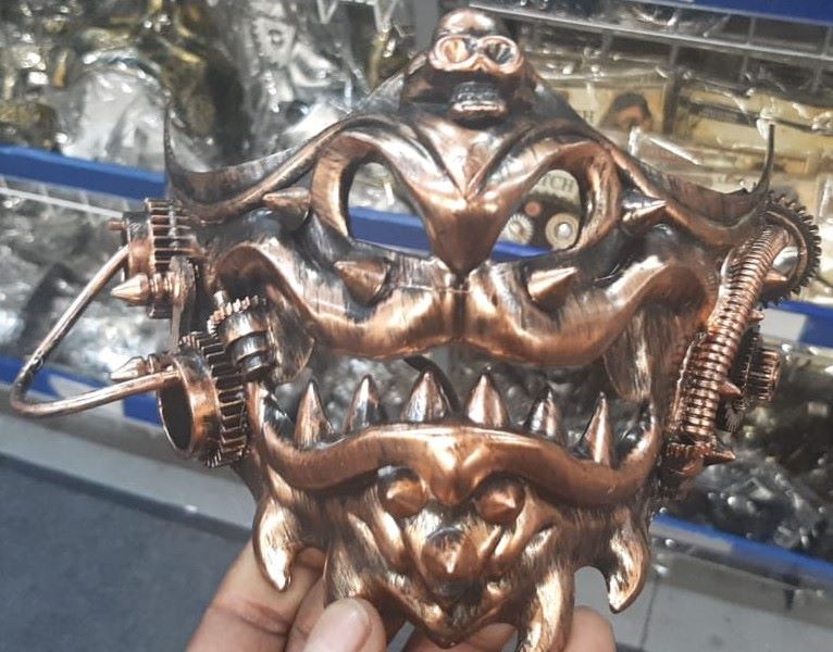 Steampunk Mask Half Face