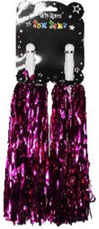 Pom Pom Cheerleader Metallic Pink