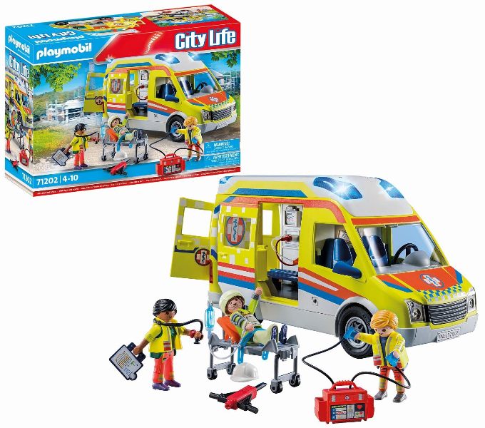 Playmobil Ambulance with Light &amp; Sound