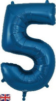 Foil Balloon Super Shape 5 Navy 34inch