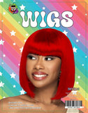 Wig Bob Red