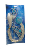Dress up Frozen (Wht Plaits,Tiara, Wan)