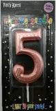 Candle - No 5 Chrome Rose Gold