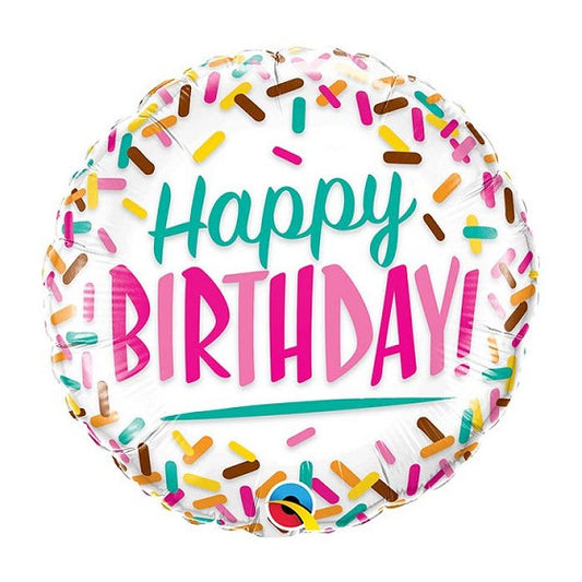 Foil Balloon Birthday Sprinkels