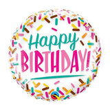 Foil Balloon Birthday Sprinkels