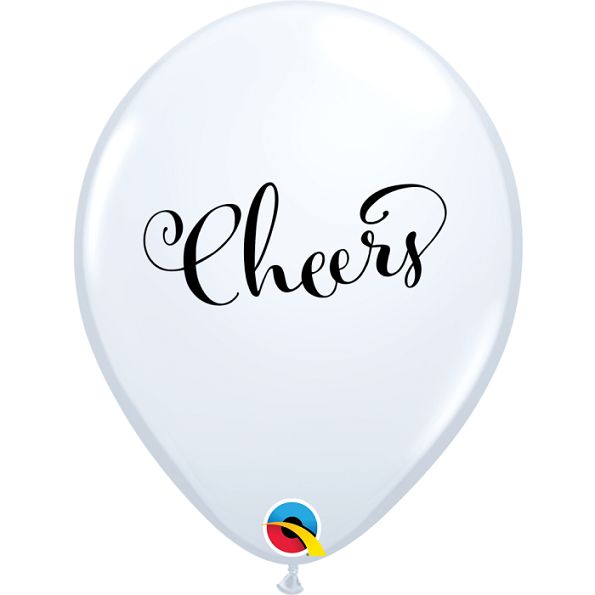 Balloon Latex Cheers 11&#39;&#39;