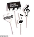 Cake Topper Music Note 4pc