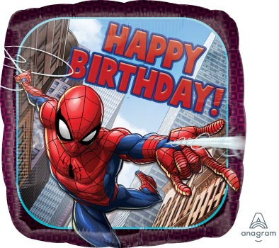 Spiderman - FB Square Happy BDay