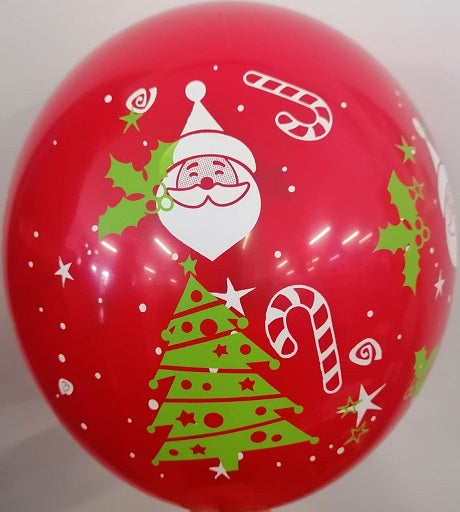 Balloon Latex Christmass  Assorted