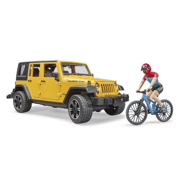 Jeep Wrangler R.U. with Mountain Bike