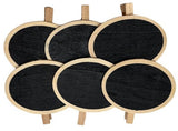Black Board Oval 6cm