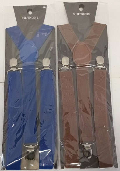Suspender Plain Color Assorted