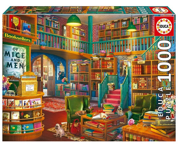 Wonderfull Bookshop 1000pc