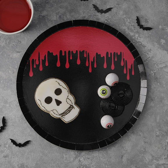 Halloween  Fright Night  Plates