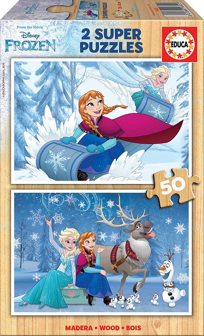 Puzzle Frozen 2x50pc