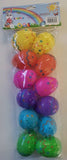 Easter Toy Speckled Egg Multi Color10pc
