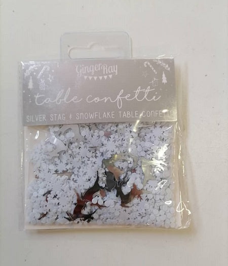 Xmass - Confetti Stag Silver
