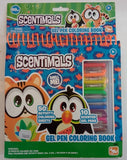 Scentimals Coloring Book with Gel Pens