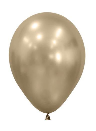 Latex Balloon - Silk Gold (3)