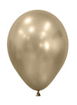 Latex Balloon - Silk Gold (6)