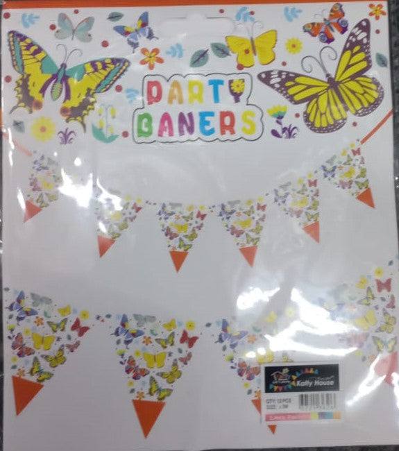 Butterfly Banner 3m
