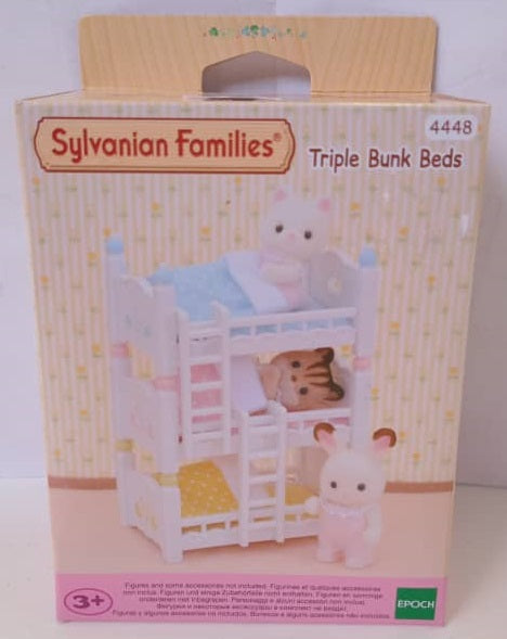 Sylvanian - Triple Baby Bunk Beds