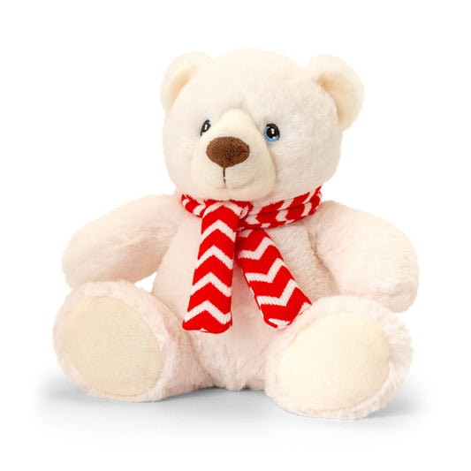 Keeleco Polar Bear with Scarf 20cm
