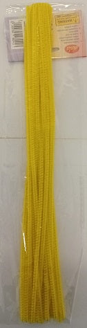 Pipecleaner (Chenille) Yellow (20)