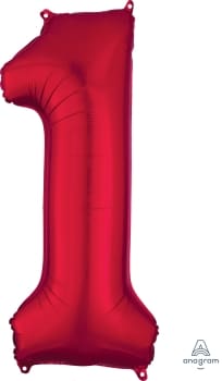 Foil Balloon - SS 1 Red