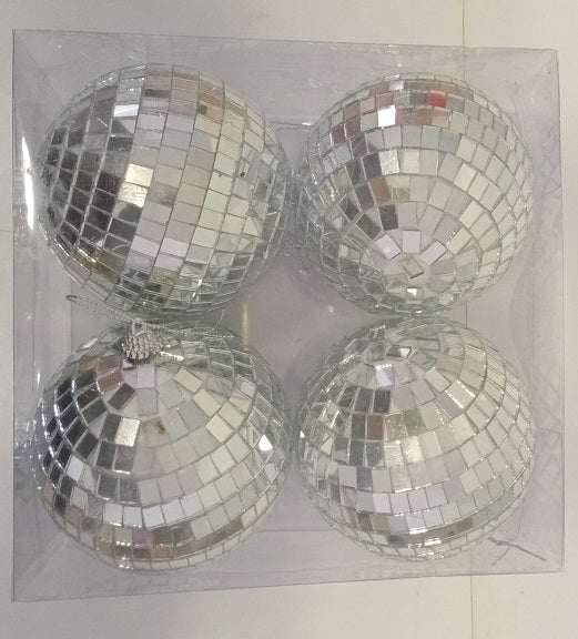 Mirror Balls 10cm (4)