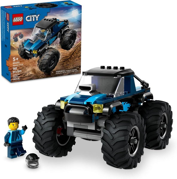 Lego City Blue Monster Truck