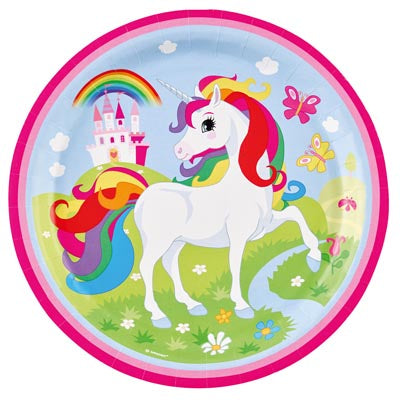 Unicorn Paper Plates (8)