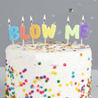 Cake Candles  Blow Me  6pc