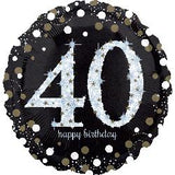 Age40 - FB Holo Sparkling 40 BDay