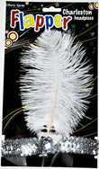 Gatsby - Headband Flapper WHITE