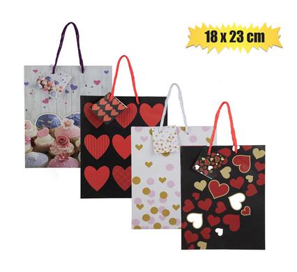 Gift Bag Paper Med Love