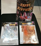 BDay - Letter Banner HBD Gold 3m