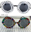 Glasses Round with Stone